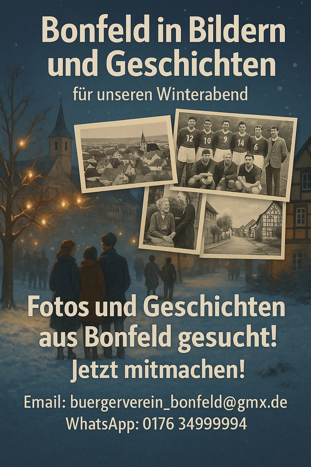 Winterabend mit Bildern und Geschichten aus Bonfeld